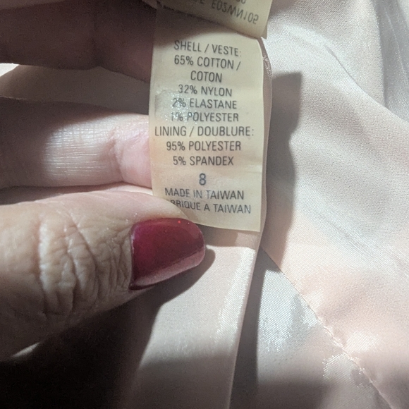 Elie Tahari Women's Long Sleeved Collared Lined Two Piece Pant Suit Brown Size 8 - Picture 9 of 16